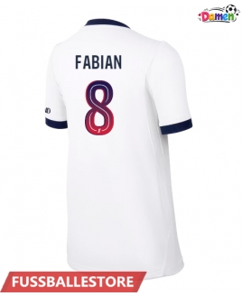 Günstige Paris Saint-Germain Fabian Ruiz #8 Auswärtstrikot Damen 2026-27 Kurzarm